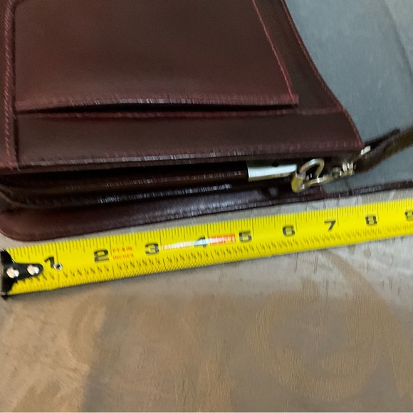 Elegant Brown Leather Men/Women Bag/ Briefcase for small tablet - Picture 8 of 8